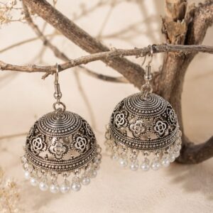 Oxidized Jhumkay